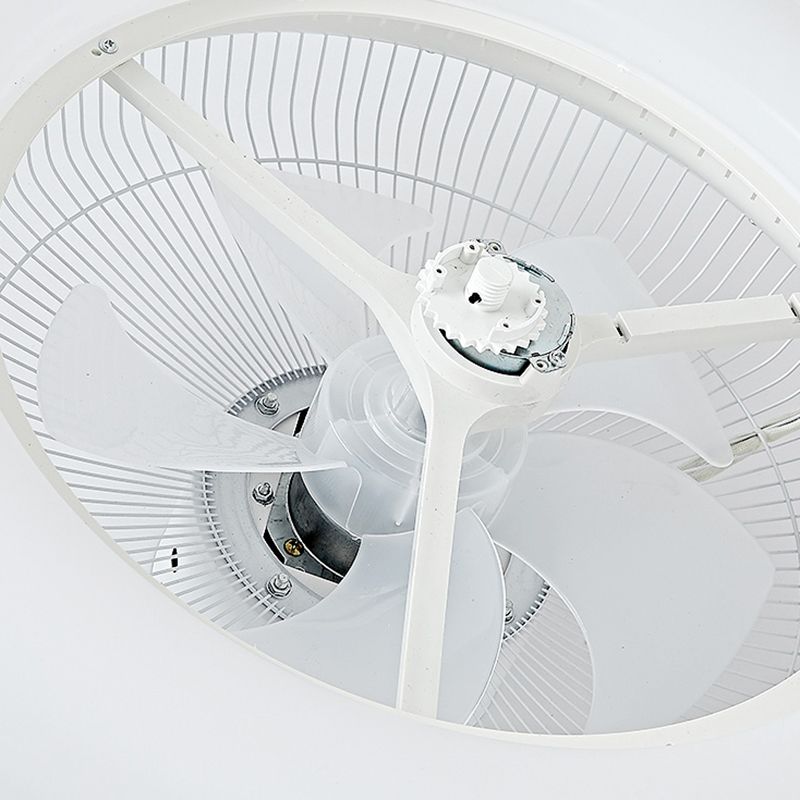 Metal Ceiling Fan Light Modern Style 1 Light Ceiling Fan Light for Dining Room