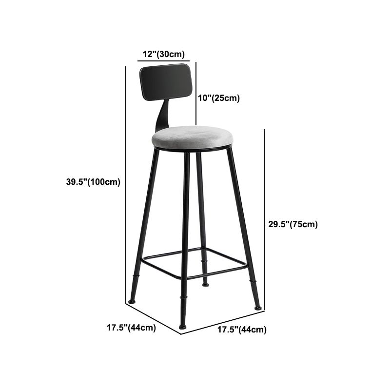 Industrial 1/2/3 Pieces Round Bar Table Set Sintered Stone Bistro Set for Home Use