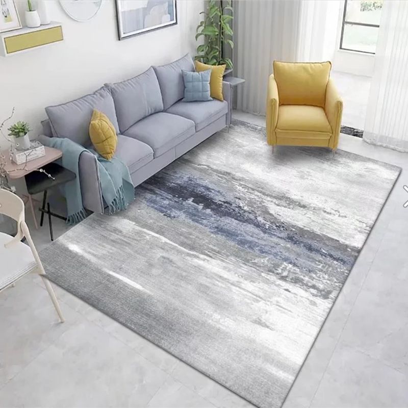 Modern Carpet Leisure Abstract Pattern Rug Stain Resistant Rug for Living Room
