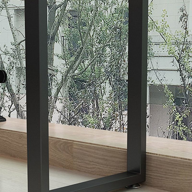 Industrial Style Rectangle Bar Table Solid Wood Bistro Bar Desk