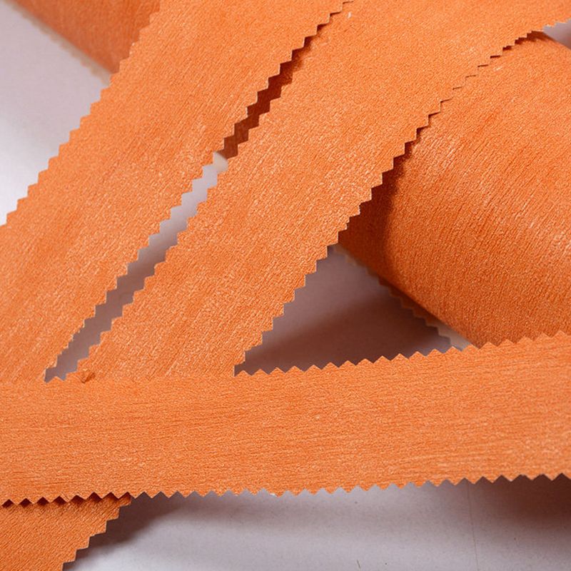 Nordic Plain Wallpaper for Dining Room 31' L x 20.5" W Wall Covering in Orange, Non-Pasted