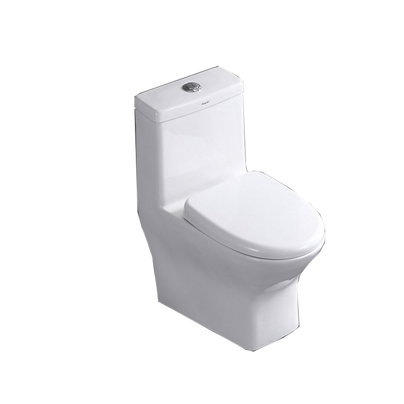 Contemporary One Piece Flush Toilet Floor Mounted Urine Toilet for Washroom