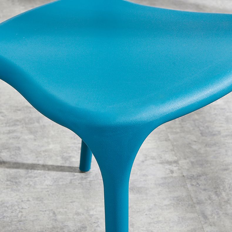 Plastique moderne Open Doss Dining Claid 30 "H Chaise de salle à manger pour chambre de restaurant