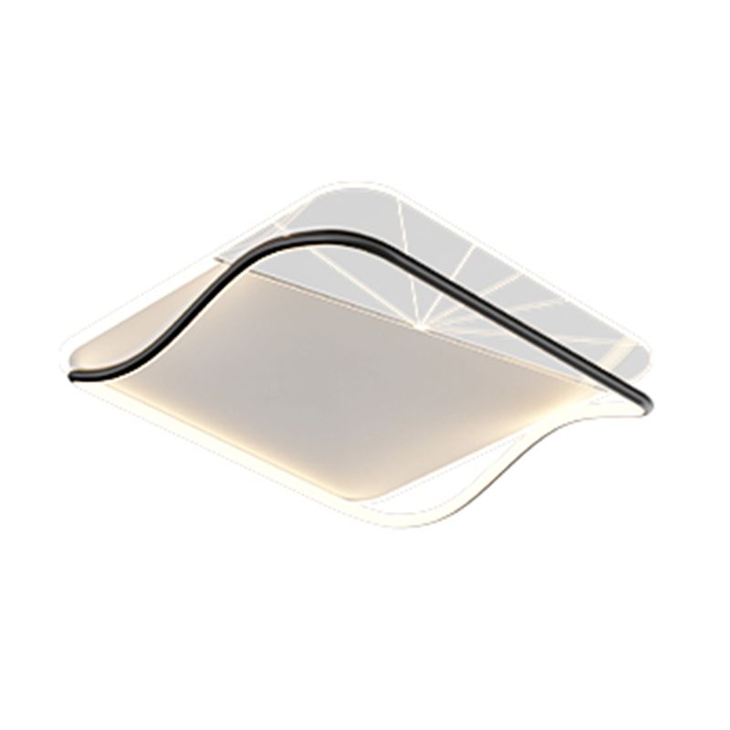Éclairage de la bouffée de vidange Geometric Flush Mount Light Flush-Mount Light Fixture