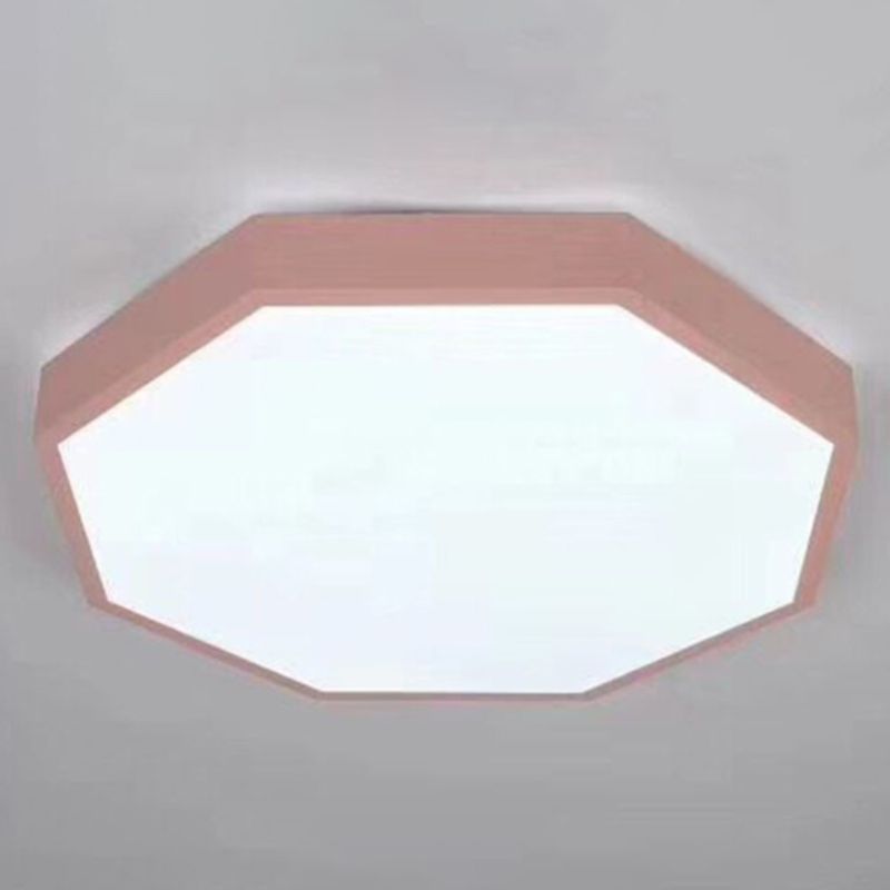 Integrated LED Flush Mount Ceiling Light Fixtures Minimalist Acrylic Ceiling Mount Chandelier for Bedroom