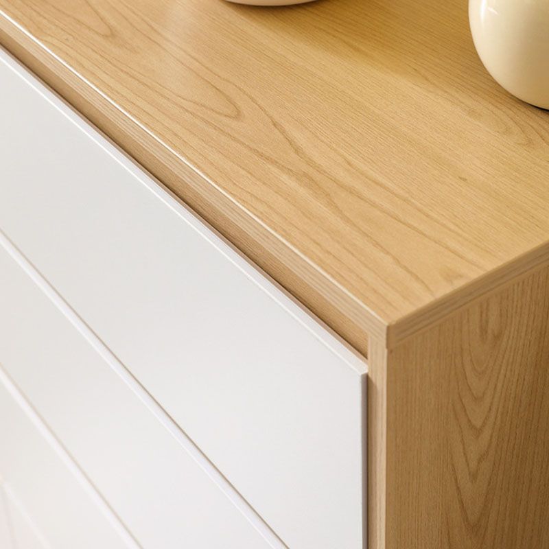 15.7" W Contemporary Storage Chest Dresser Wood Dresser with Drawers