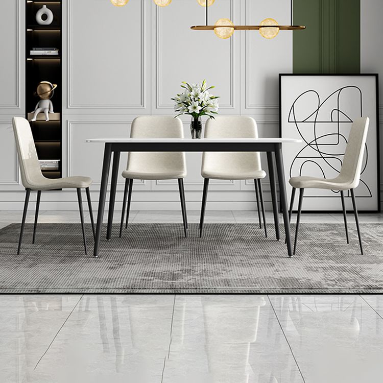 Nordic 1/4/5/7 Pieces Dining Set Sintered Stone White Dining Furniture Set /Separate Items