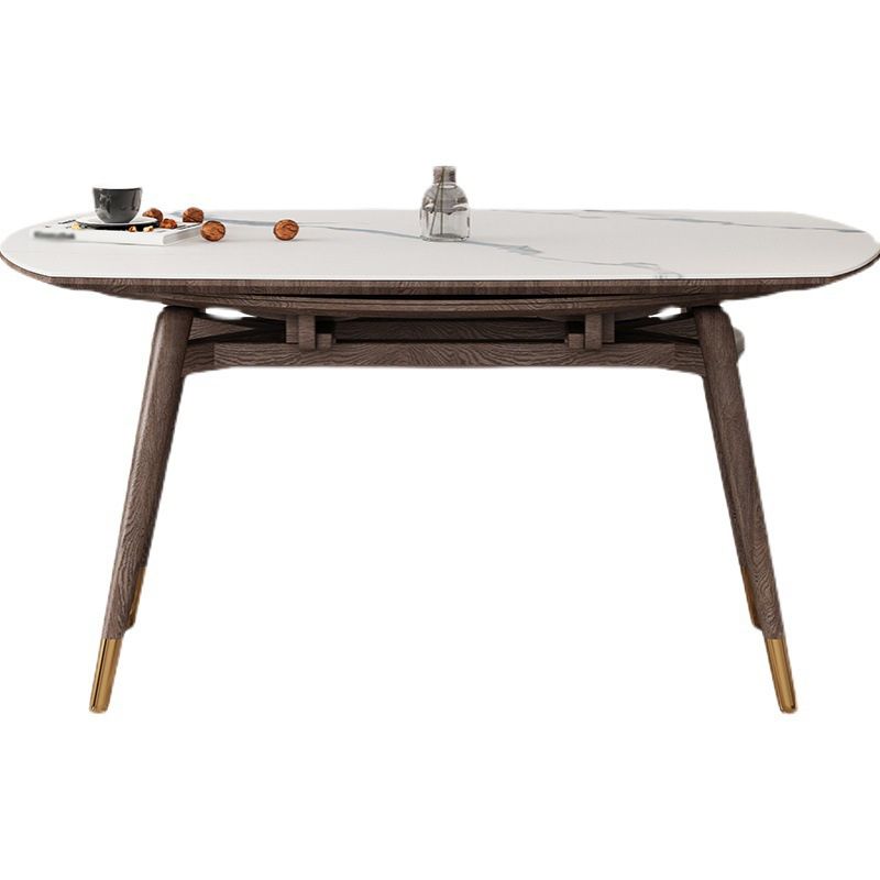 1/4/7 Pcs Table Furniture Set Dining Table Set with Sintered Stone Top for Home