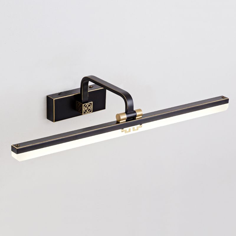 Simplicité Éclairage mural de la ferme Miroir LED LED LAMPE Métallique Éclairage pour salle de bain