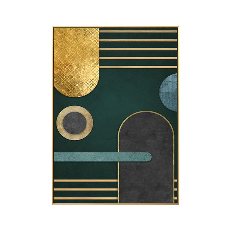 Glam – décoration murale en métal, toile à motifs abstraits de couleurs vives pour salon