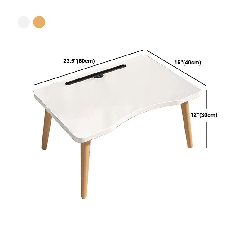 Contemporary Style Coffee Cocktail Table 4 Legs Wooden Coffee Table