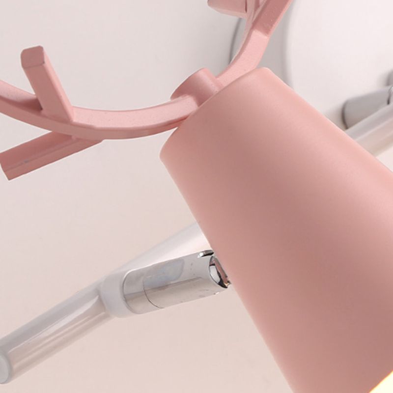 Modern Style Geometric Wall Lamps Metal Multi Lights Wall Lighting