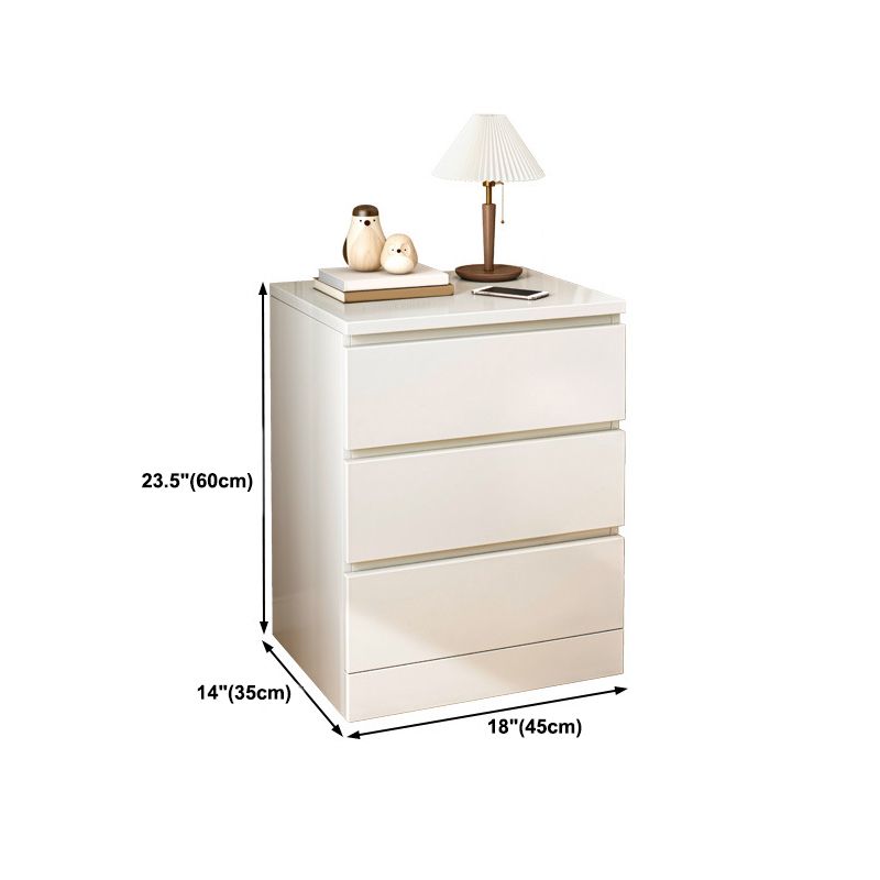 16.1" Wide Wooden Storage Chest Contemporary Lingerie Chest for Bedroom