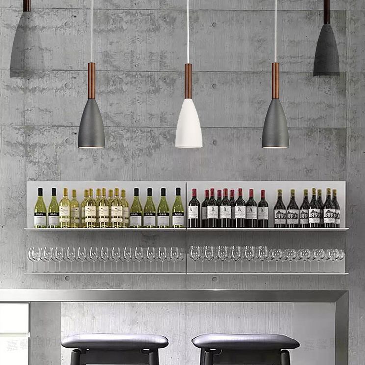 Modern Conical Pendant Ceiling Lights Metal 1 Light Pendant