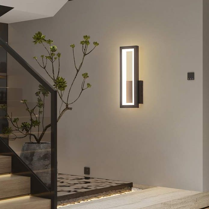 Moderne lineare Wandleuchte kreative Wandleuchten für Hotel Schlafzimmer Wohnzimmer