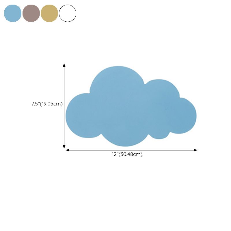 Nordic Style Iron Wall Light Cloud Shape Wall Lamp for Children's Room