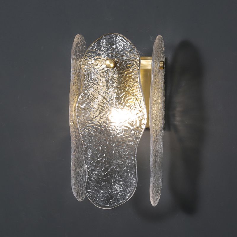 Modern Minimalist Style Sconce Light Fixtures Glass Wall Lighting for Living Room