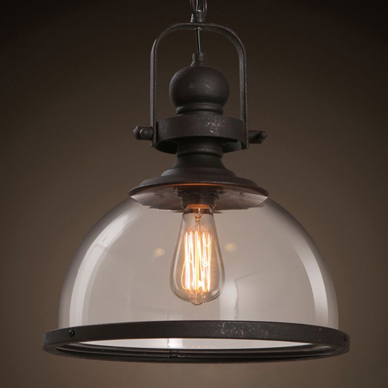 1 Livre de plafond pendentif en verre léger