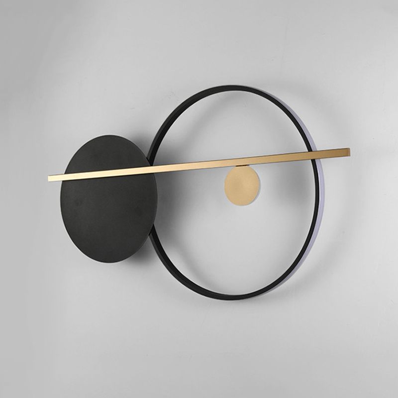 LED Bath Vanity Lighting Modern White/Black Wall Light for Bathroom