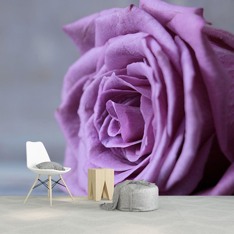 Environment Friendly Wall Mural Wallpaper Roses Sitting Room Wall Mural