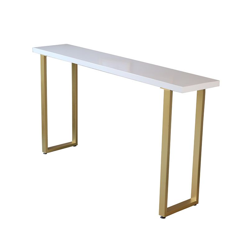 Solid Wood Bar Table Set 1/4/5 Pcs Gold Frame Bar Table and Stools