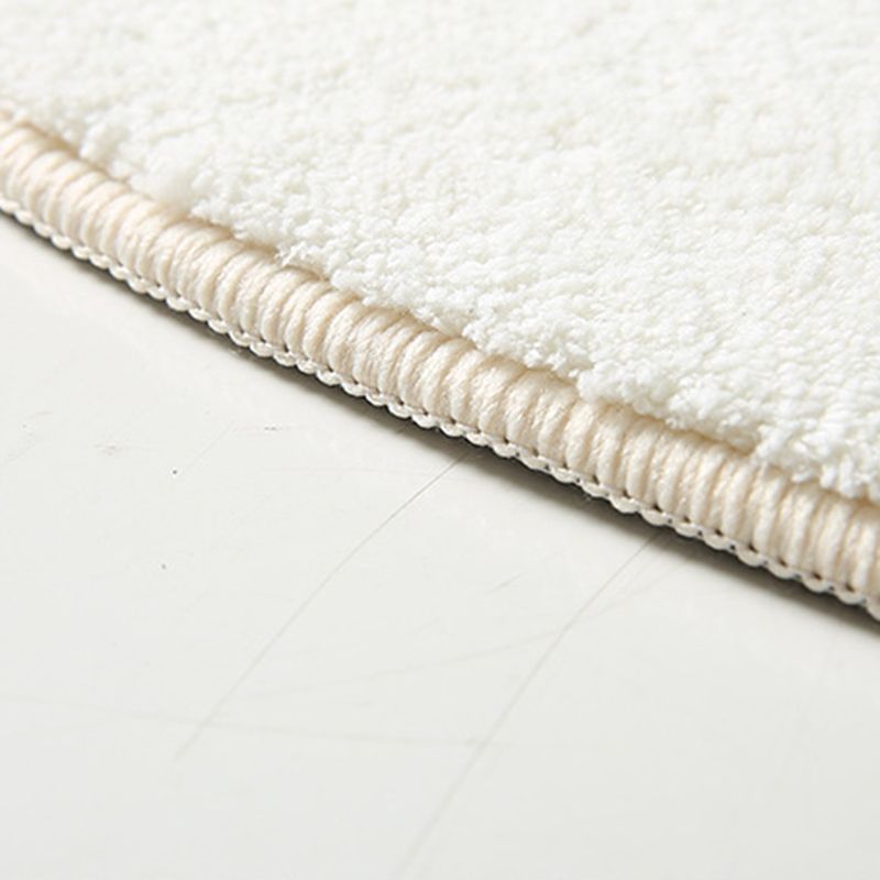 Simplicity Line Design Rug Leisure Round Area Rug Polyester Anti-Slip Carpet for Home Decor