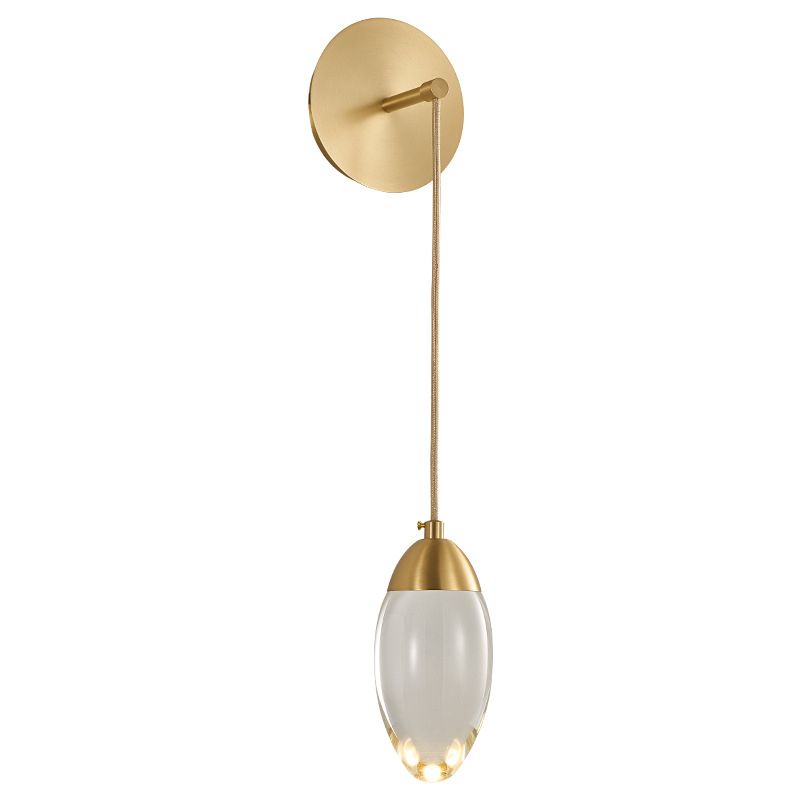 Post-Modern Wall Sconce Crystal LED Sconce Lighting for Bedroom