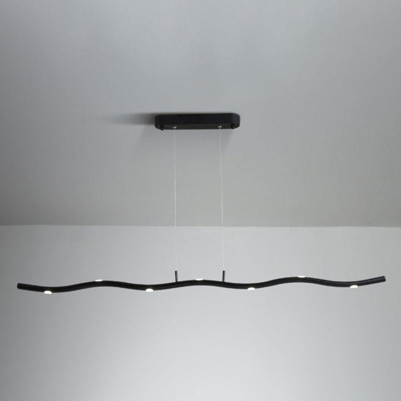 Linear Island Pendant Lights Ultra-Contemporary Aluminum Island Pendant Lights for Restaurant