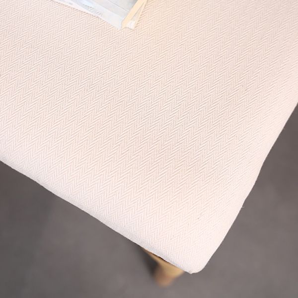 Modern Indoor Wicker Cross Back Upholstered Dining Side Chair