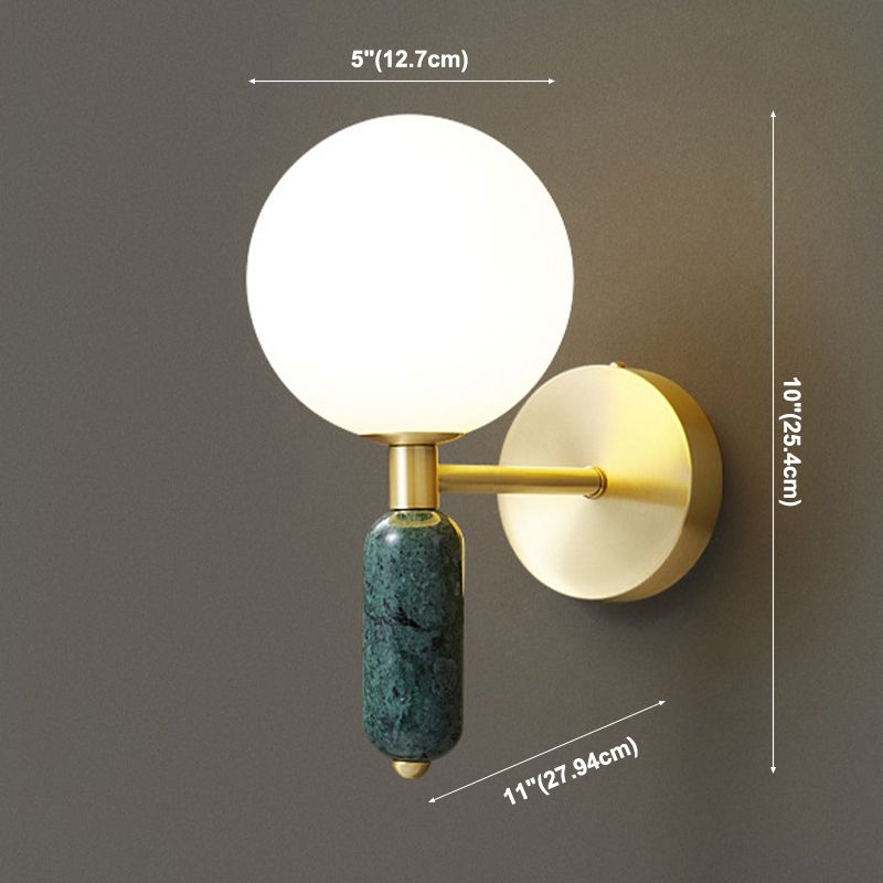 Cobre Marble Wall Donce 1 Cabeza de la pared de la pared de la pared para la sala de estudio junto al lado de la cama