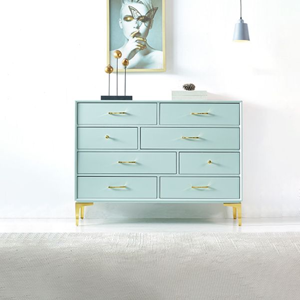 Modern Style Sideboard Table with Engineered Wood Drawers and Storage Buffet Server