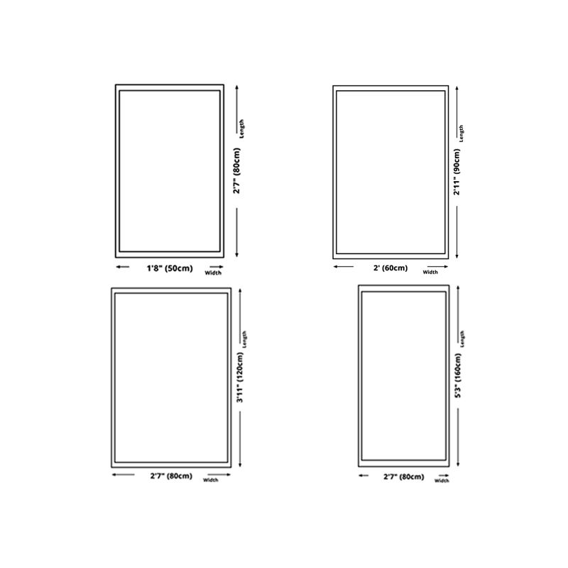 Gold Striped Rug Polyester Modern Indoor Rug Washable Rug for Home Decoration