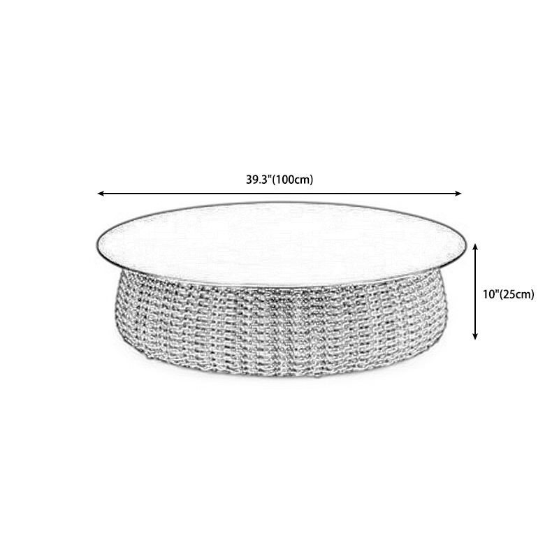 Nordic Leisure Style End Table Accent Sofa End Side Table for Living Room