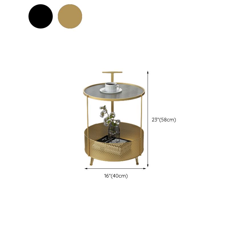 Modernistic 3 Legs Round Side End Table Living Room Accent Side Table
