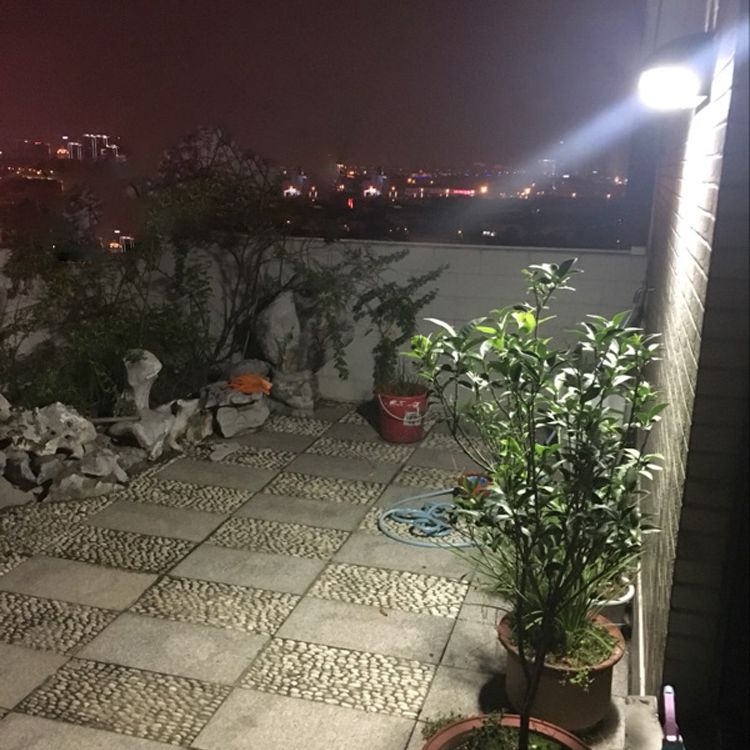 Aluminum Minimalistic LED Wall Sconce in Black Outdoor with Acrylic Shade