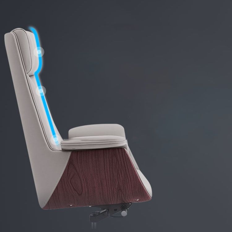 Contemporary Style Office Chair Adjustable Task Chair with Wheels