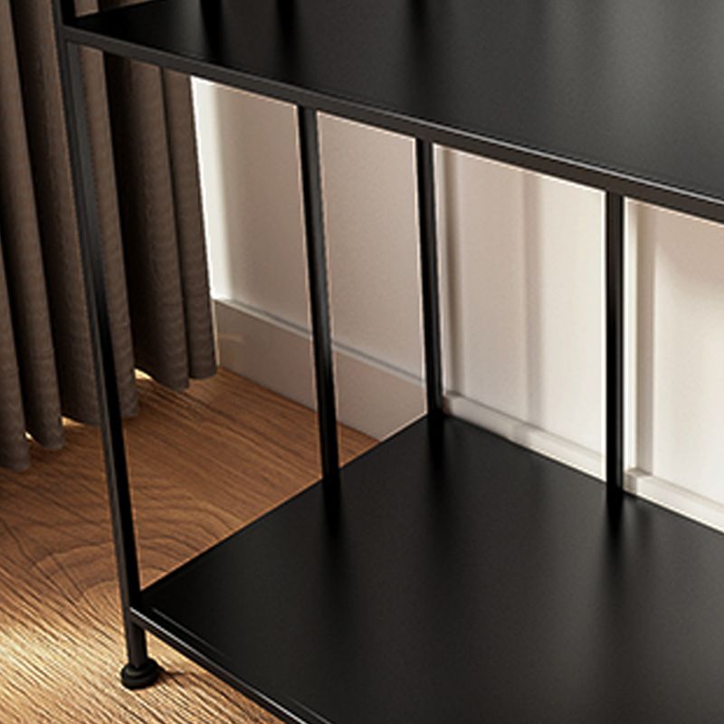 Open Metal Etagere Bookcase Modern Rectangular Shelf Bookcase