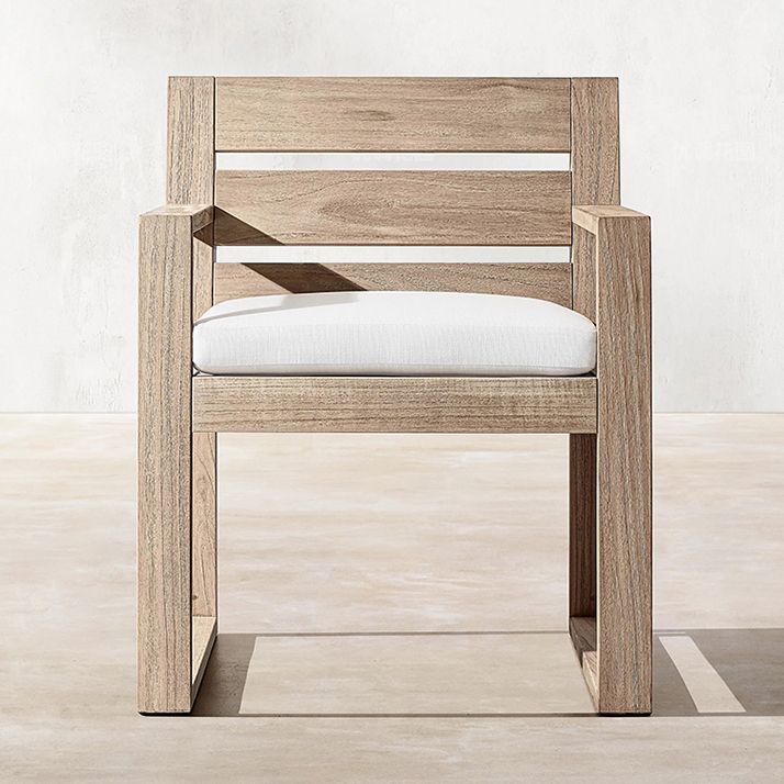 Boho Style 1/9 Pcs Patio Dining Table Set Wood Dining Table Set