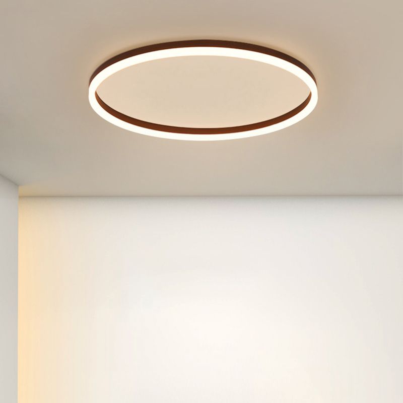 Luminaire encastré rond à LED simplicité plafonnier encastré pour salon