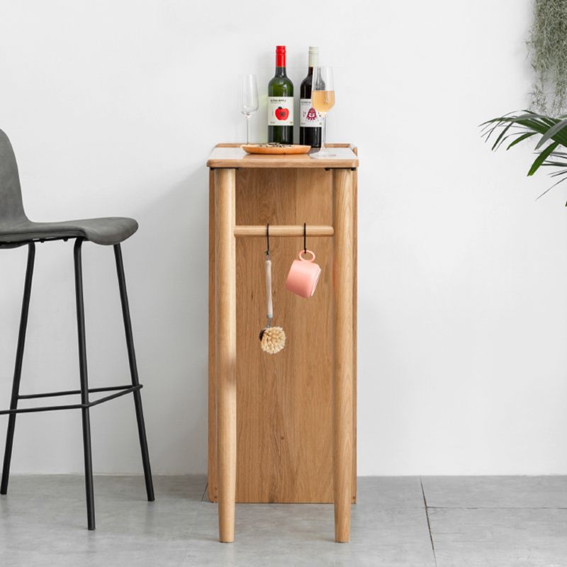 Modern Dining Table Solid Wood Dining Table for Dining Room with Storage