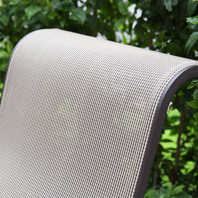 Contemporary High Back Rocking Chair Reclining Rocker Chair 26.8" x 59" x 39"