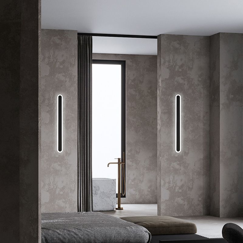 Lineare Schatten Metallwandbeleuchtung modern