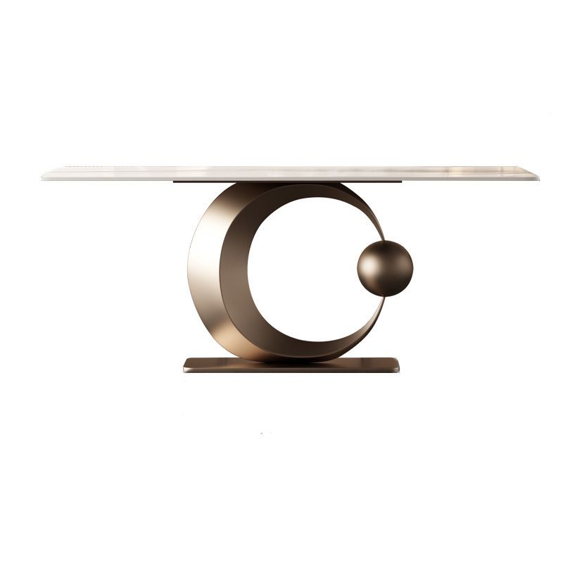 Glam Rectangle Table Set 1/2/5/7 Pieces Dining Set for Home Use