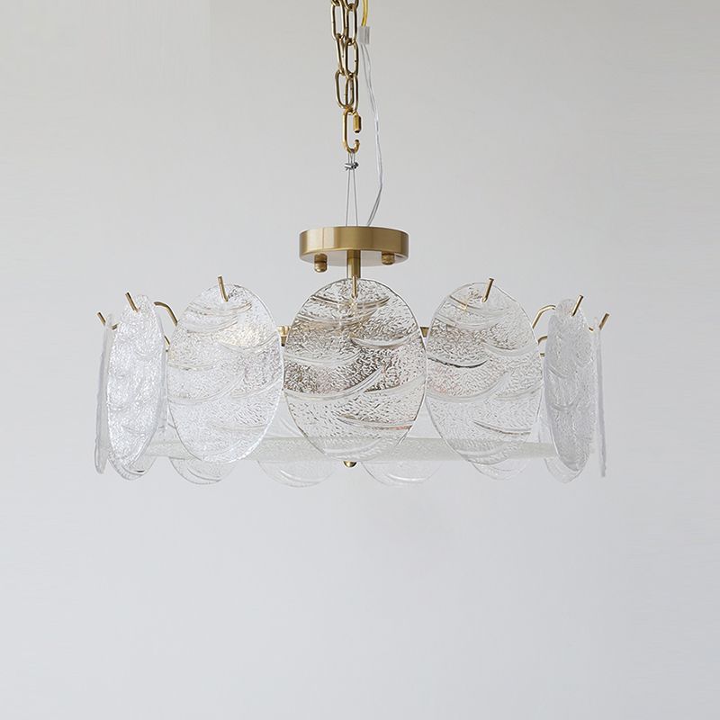 Nordic Ceiling Lamp Simple Glass Shade Flush Mount Light Fixture