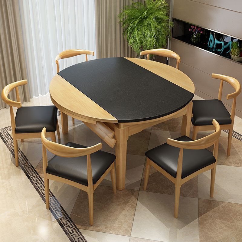 Modern Stone Scalable Dining Table Rubber Base for Dining Room