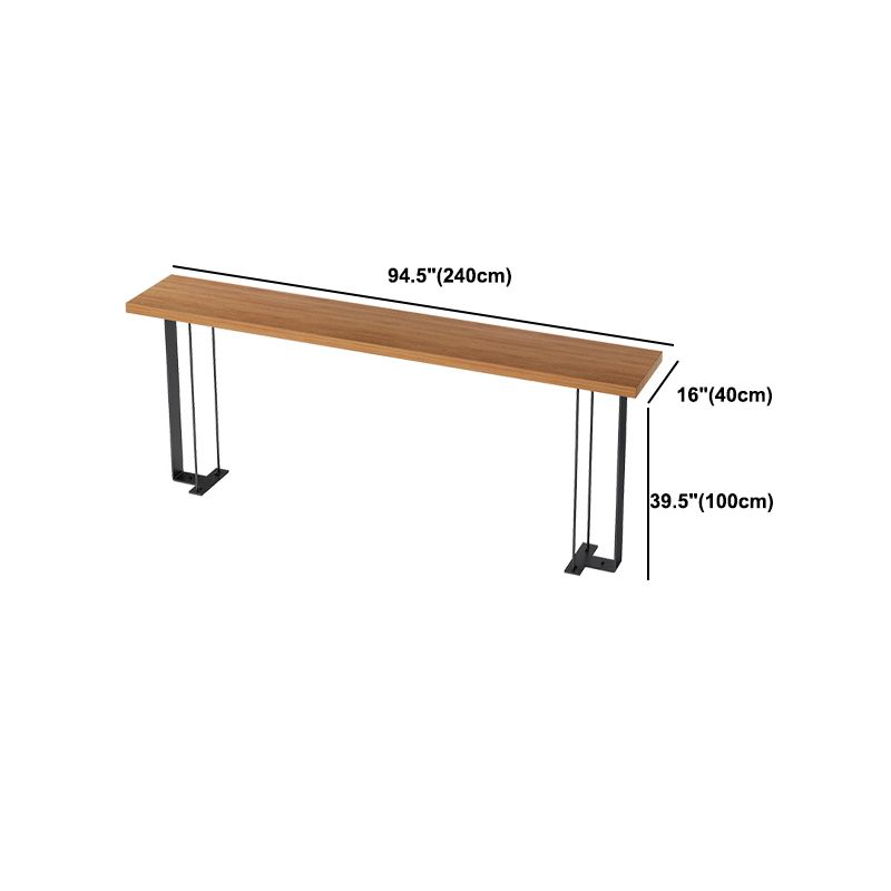 1/5/9 Pieces Modern Wood Bar Table Set Counter Table with Upholstered Stools