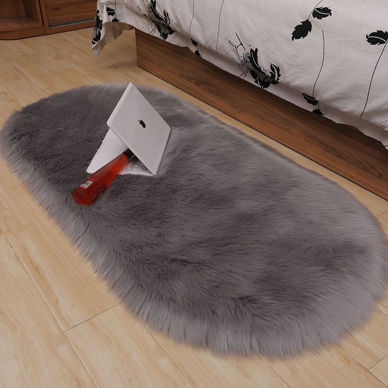 Novelty Bedroom Rug Multi Colored Solid Color Indoor Rug Polypropylene Pet Friendly Washable Easy Care Carpet