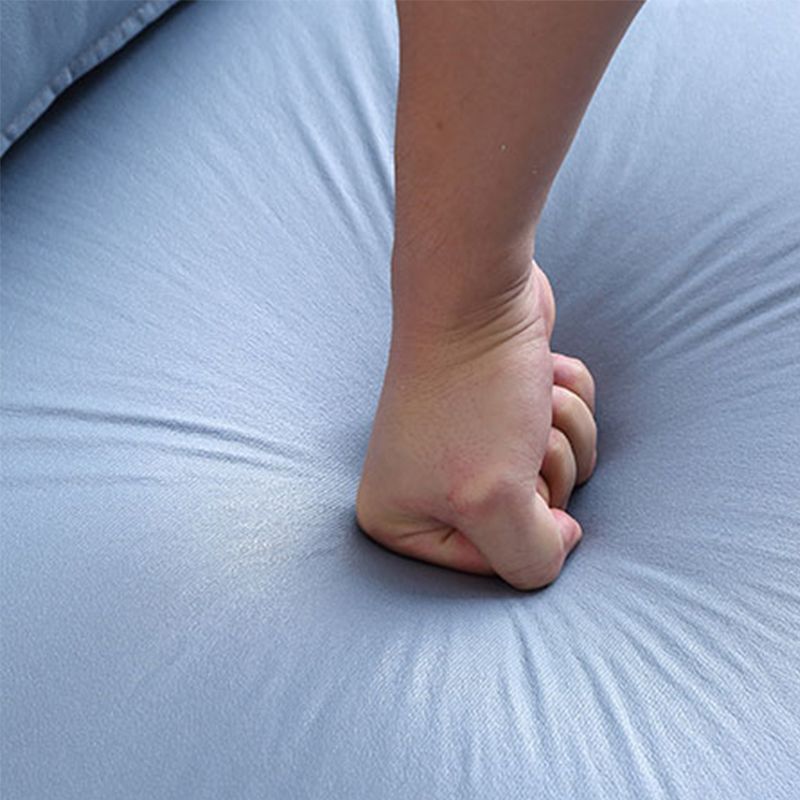 24.4" Wide Faux Leather Fixed Back Sponge Armless Slipper Chair