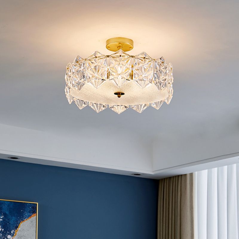 Nordic Ceiling Lamp Simplicity Flush Mount Light Fixture for Bedroom