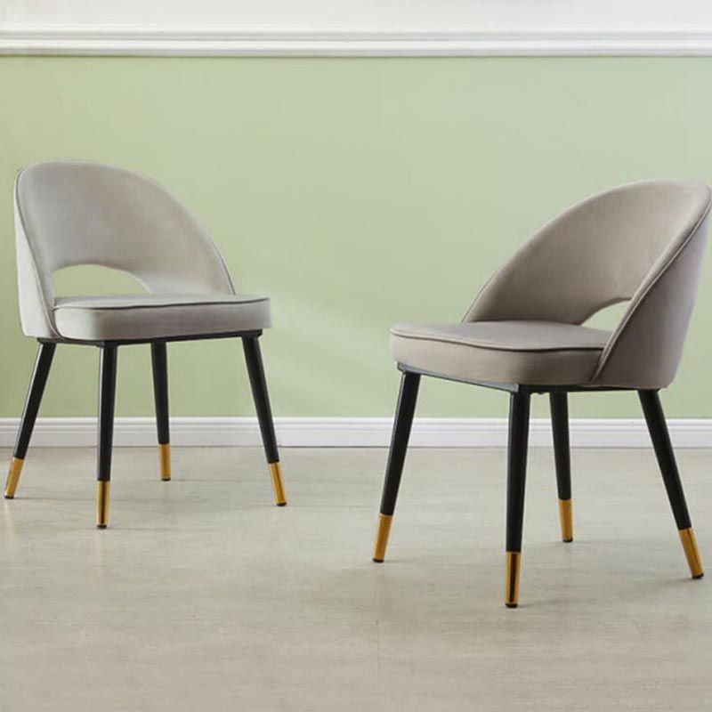 Gorgeous Fabric Dining Chair, Modern Minimalist Open Plan Family Dining Chair